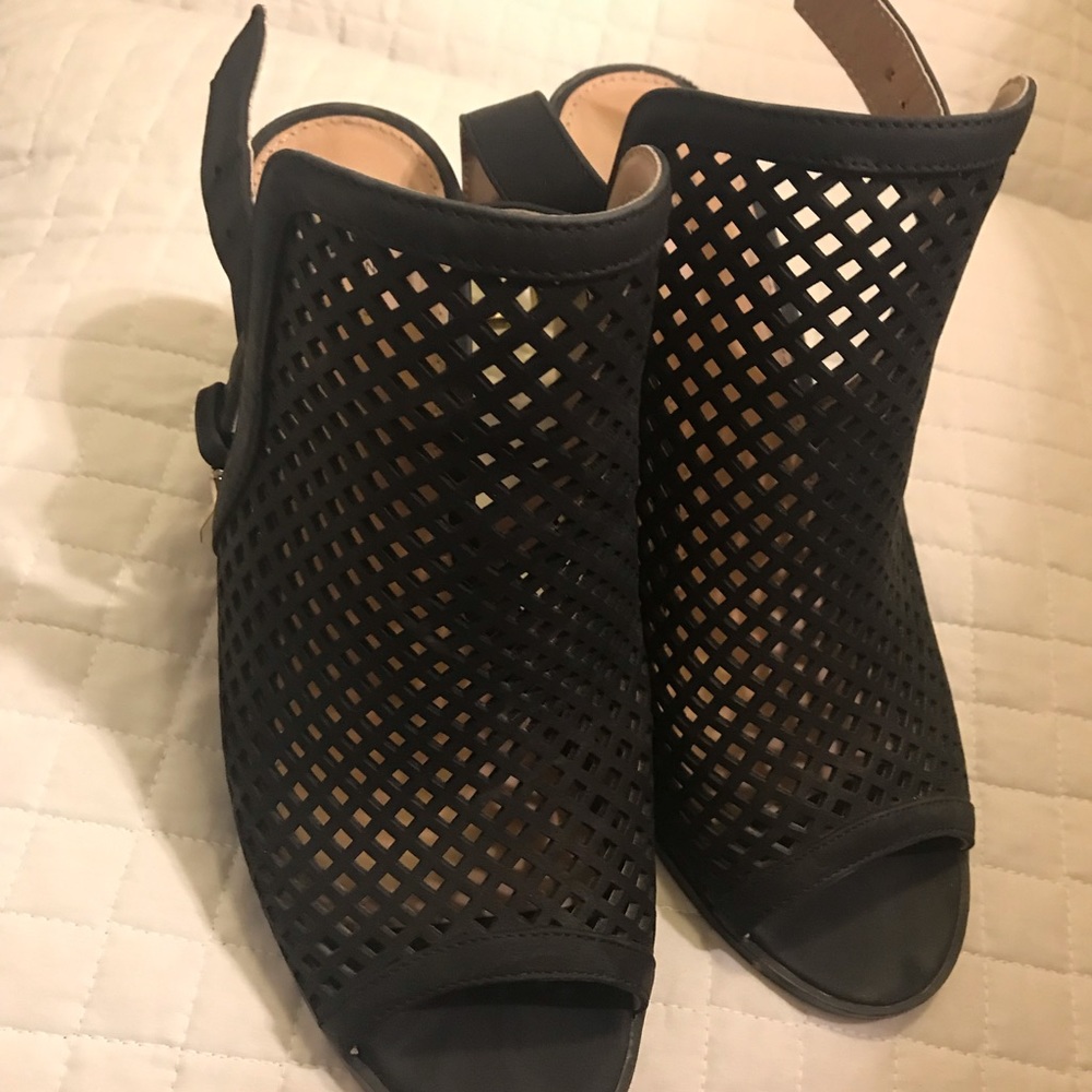 Open Toe/Heel Wedge Sandal
